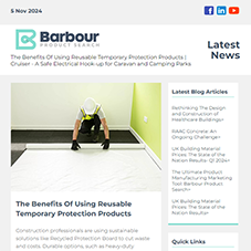 Latest News from Barbour Product Search: The Benefits Of Using Reusable Temporary Protection Products | Cruiser - A Safe Electrical Hook-up for Caravan and Camping Parks
